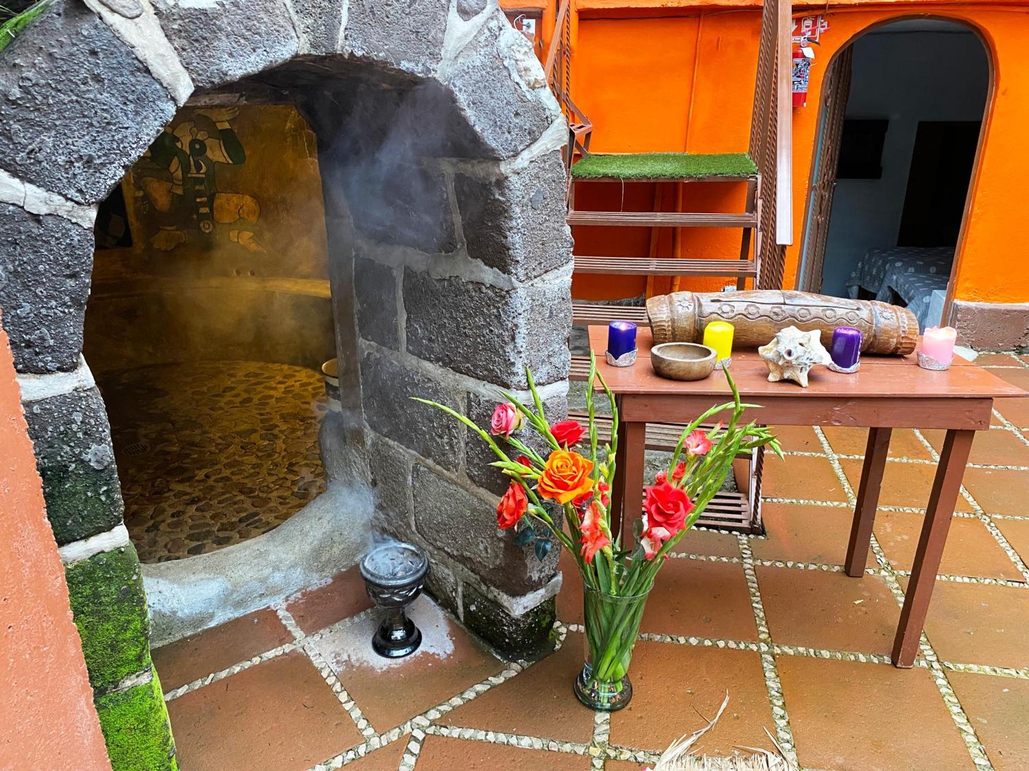 Posada Temazcal Santo Domingo Hotell Tepoztlán Eksteriør bilde